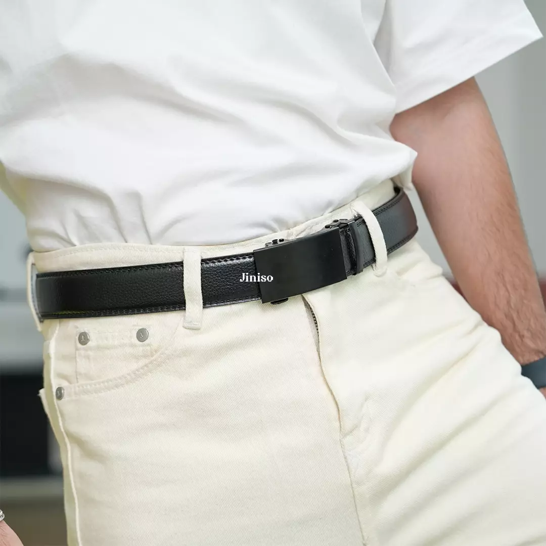 Ikat Pinggang Pria Black Straptic Belt