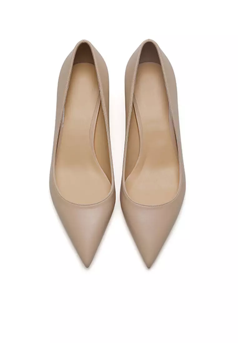 3CM 尖頭制服工作幼踭低跟鞋 HZL131