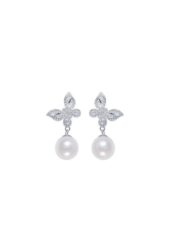 Pearly Lustre silver Pearly Lustre Elegant Freshwater Pearl Earrings WE00179 3CAF0ACE56FCA0GS_1