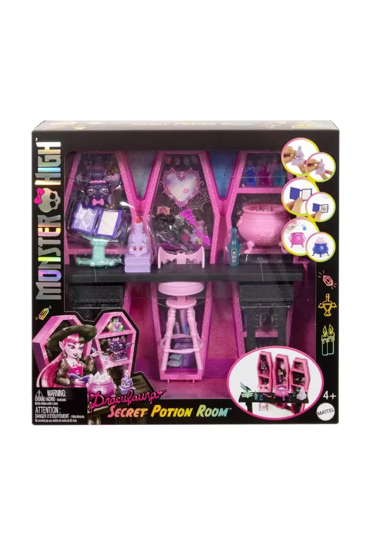 Draculaura Secrets Potions Room Playset