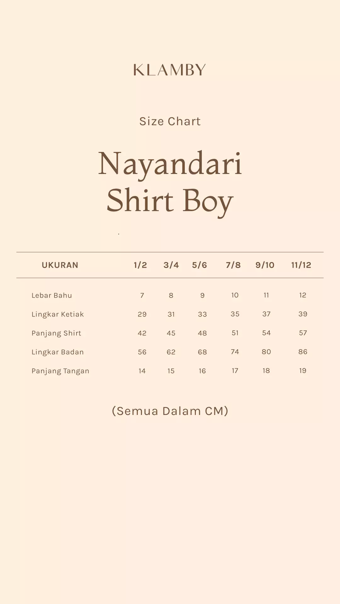 Klamby - Nayandari Shirt Boy Watu