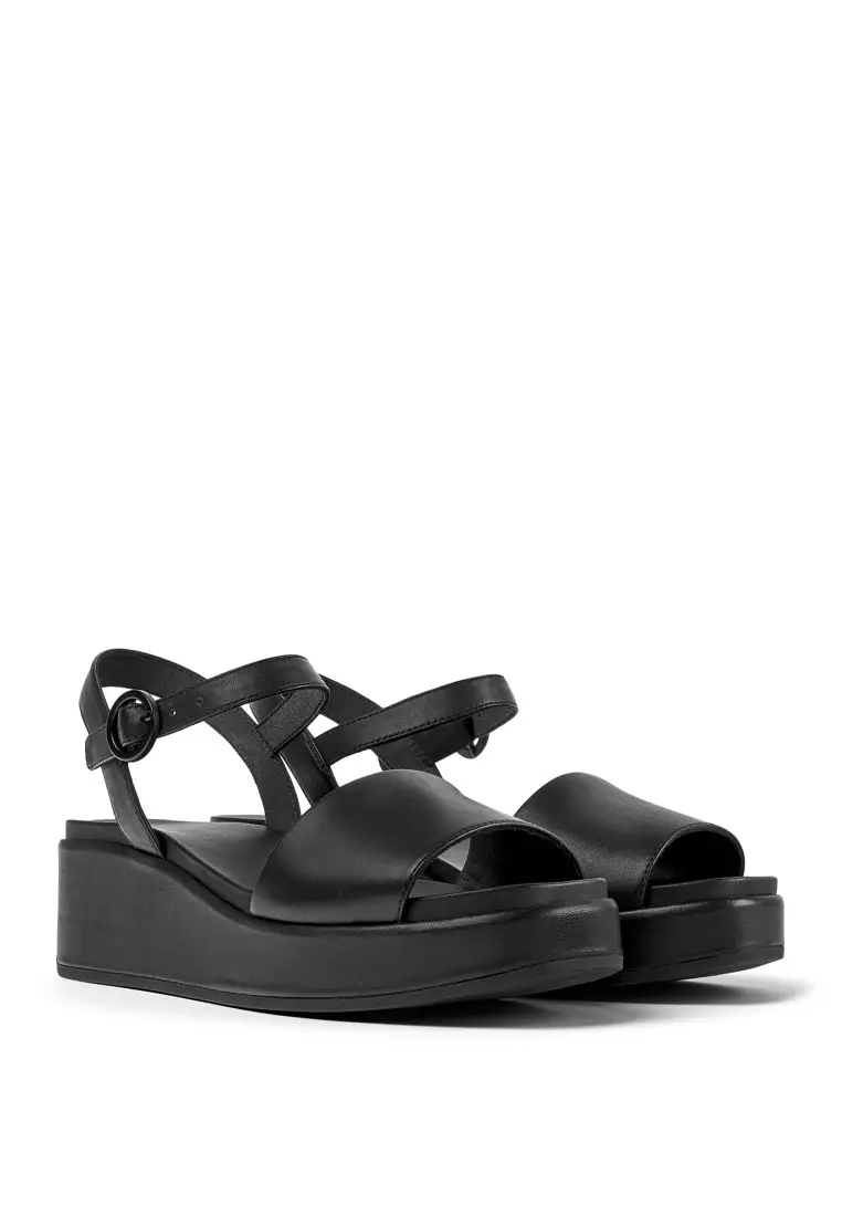 Buy Camper CAMPER Women 2-Strap Sandal /MISIA /black-K200564-012 Online ...