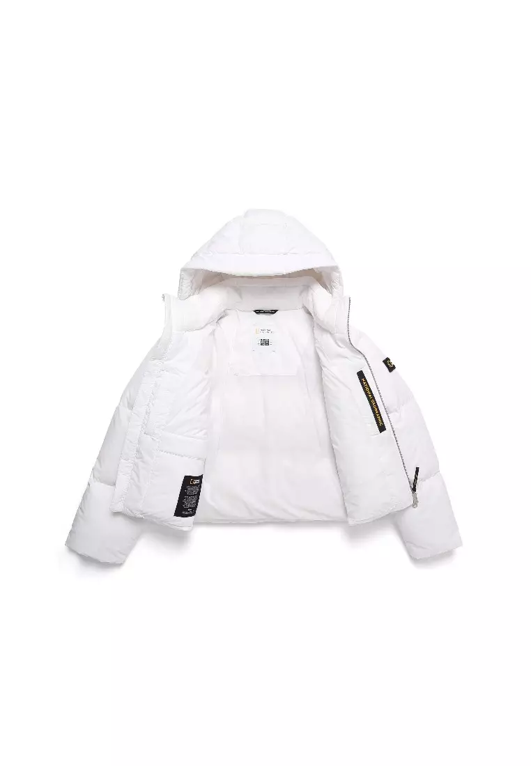 Women’s CAYMAN Detachable Hood Cropped Down Jacket
