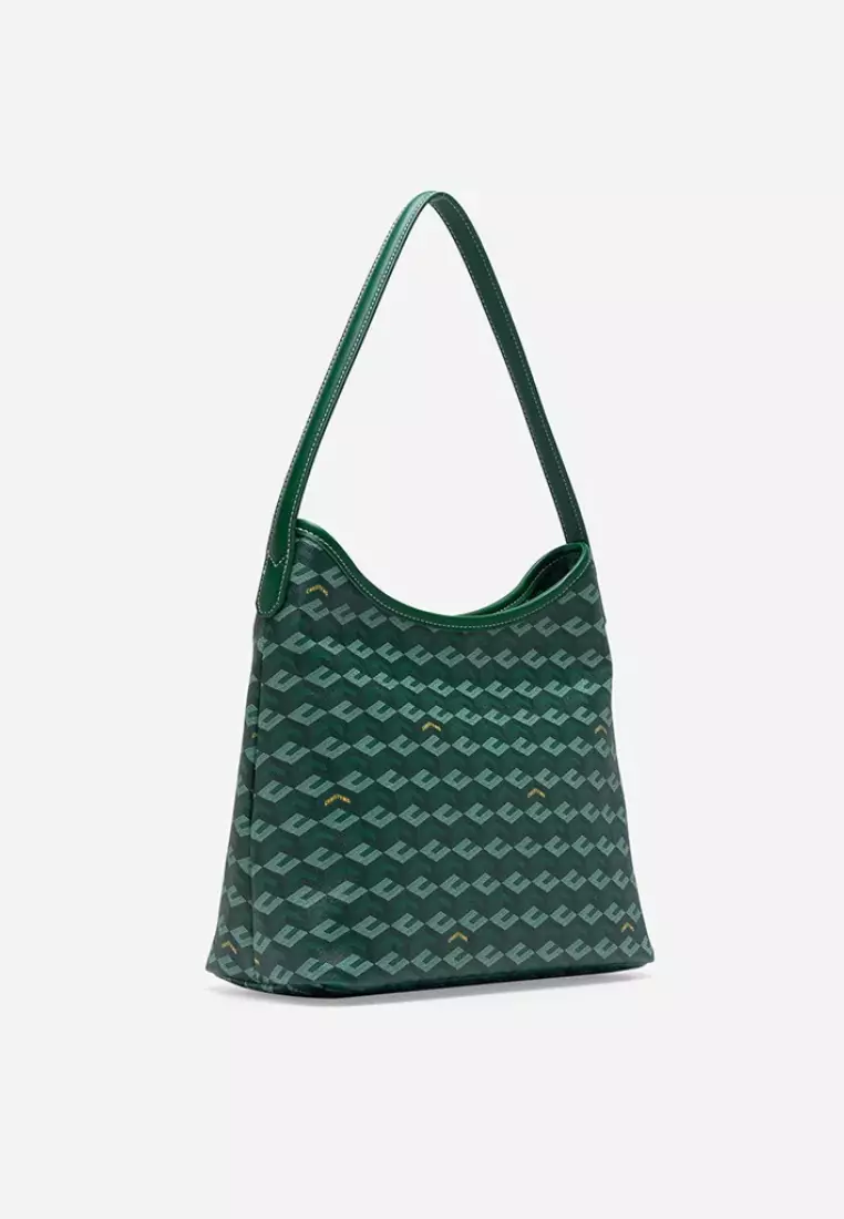 Alesso Medium Hobo Bag Green