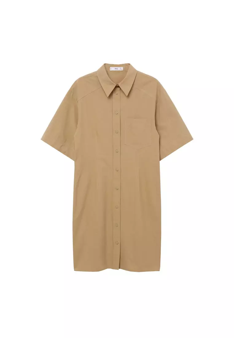 Cotton Shirt Dress