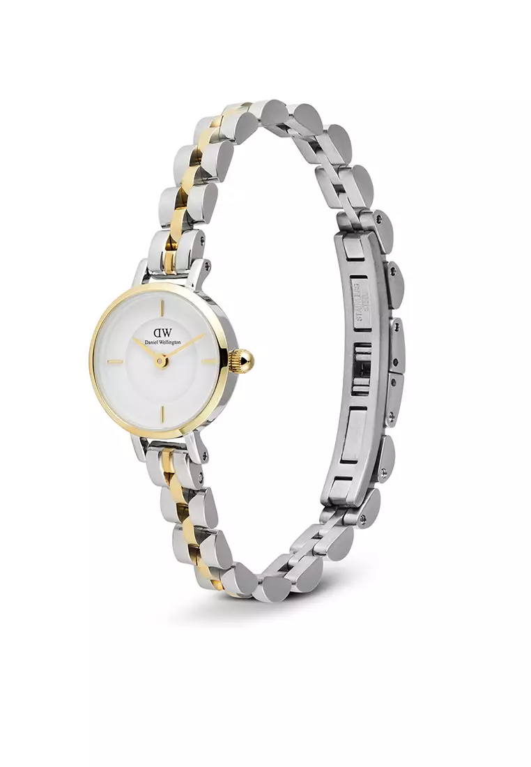 Petite Mini 3-Link Two Tone Gold - Women Watch stainless steel watch DW Official Authentic Original jam tanggan perempuan DW jam tangan