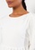 LC WAIKIKI white and beige Crew Neck Straight Short Sleeve Women Dress C5021AA5863B1BGS_4