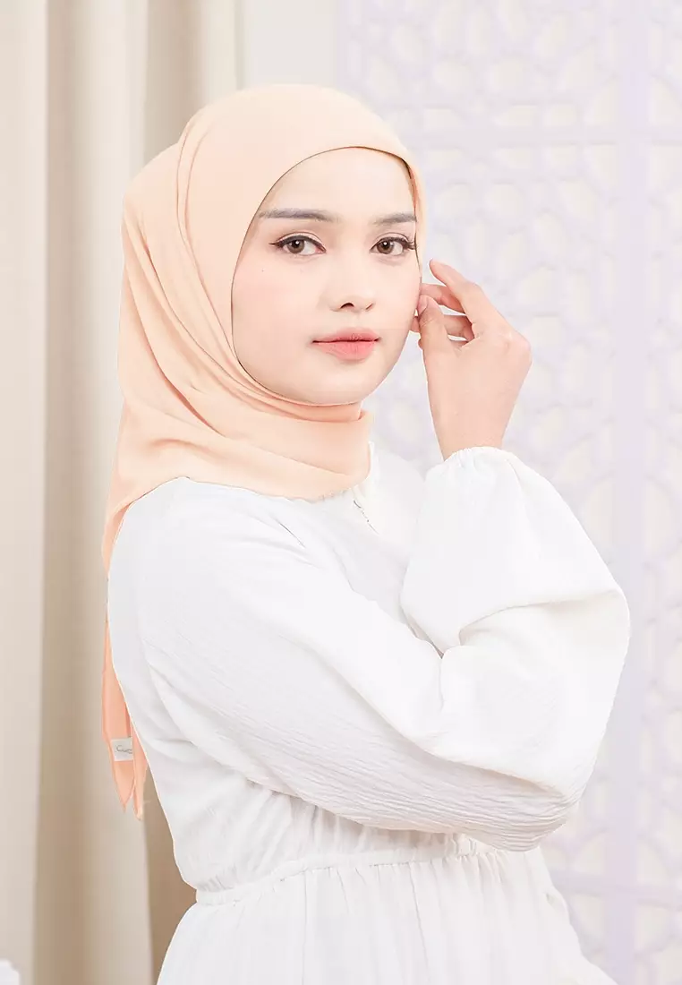 HIJAB INSTAN VIERA-LIGHT PEACH