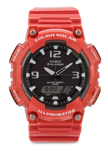 AQ-S810WC-4AVDF 數字顯示樹脂手錶, 錶esprit outlet 家樂福類, 飾品配件