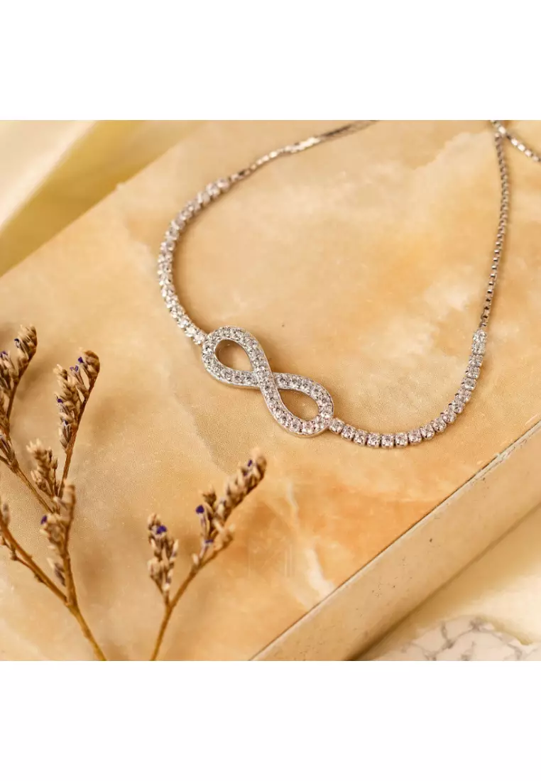Adjustable sale infinity bracelet