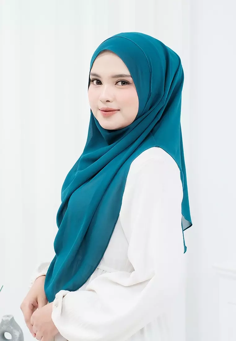 HIJAB INSTAN ZHAZA - DEEP TURQUOISE