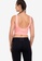 ZALORA ACTIVE pink Gather Front Crop Top BBE51AA6EDC061GS_2