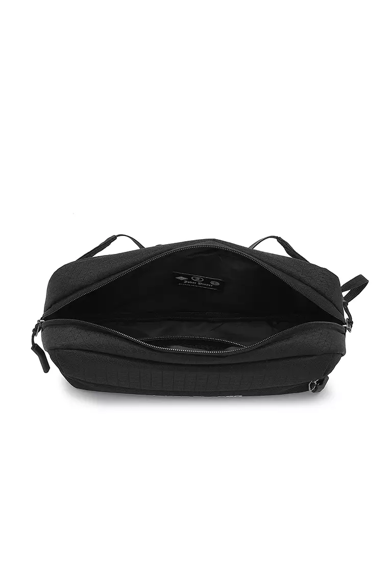 Men's Waist Bag / Belt Bag / Chest Bag - Black