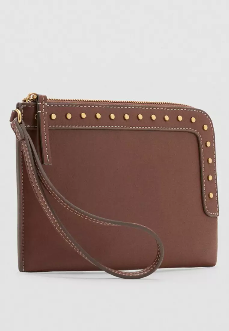 Studded Leather-Effect Case