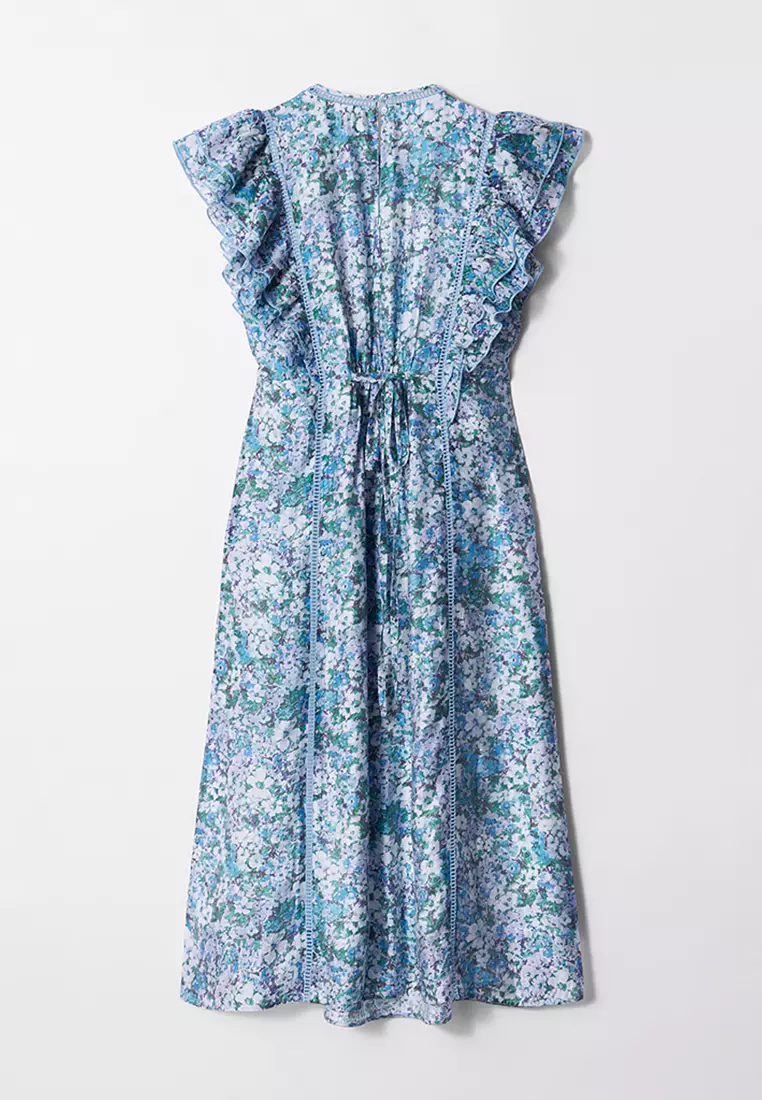Frill Maxi Dress
