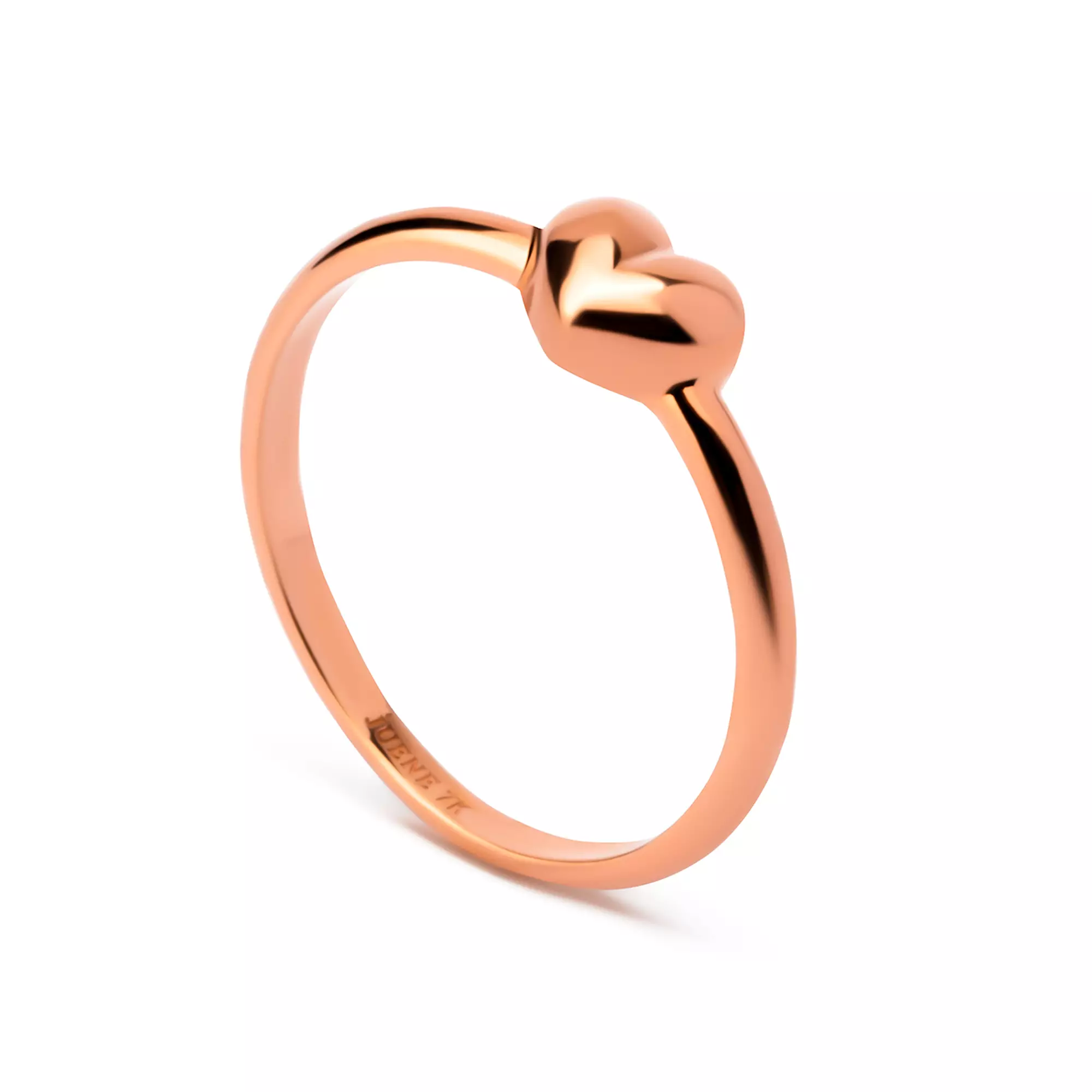 Cincin Emas 7k - Love Bomb Gold Ring - Bubbly Collection - Juene Jewelry