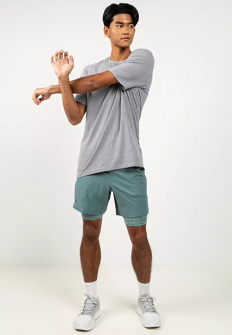 Vanish Woven Printed Men's 2-In-1 Shorts