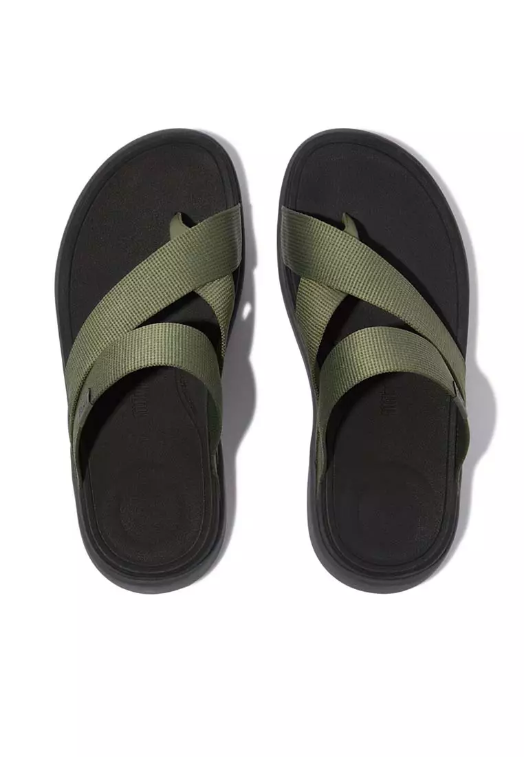 Buy FitFlop FitFlop F-MODE Go Mens Webbing Sling Sandals Safari