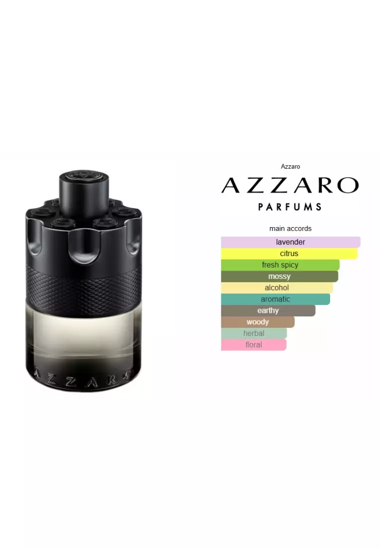 Azzaro The Most Wanted Man EDP Intense - 100 ML (Parfum Pria)