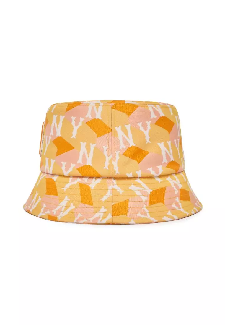 CUBE MONOGRAM BUCKET HAT NEW YORK YANKEES