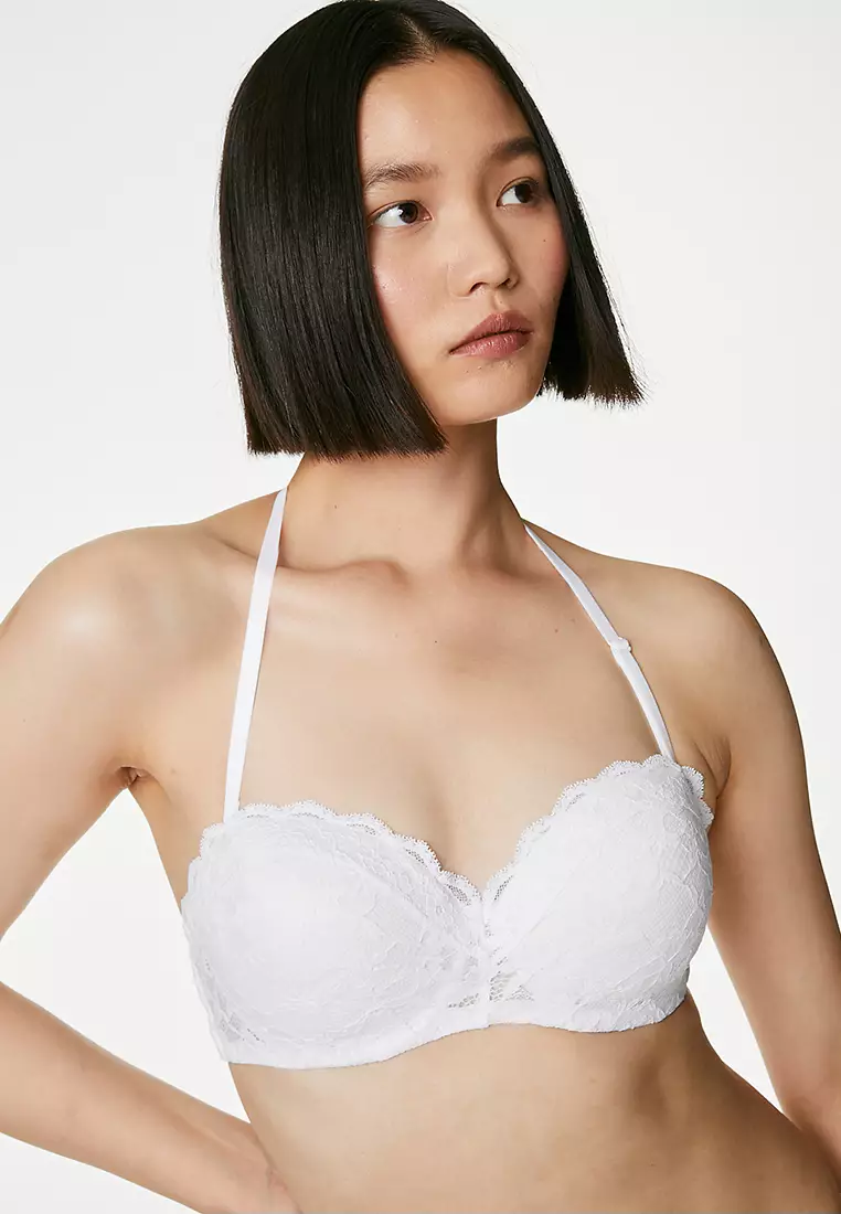 Lace Wired Bandeau Bra