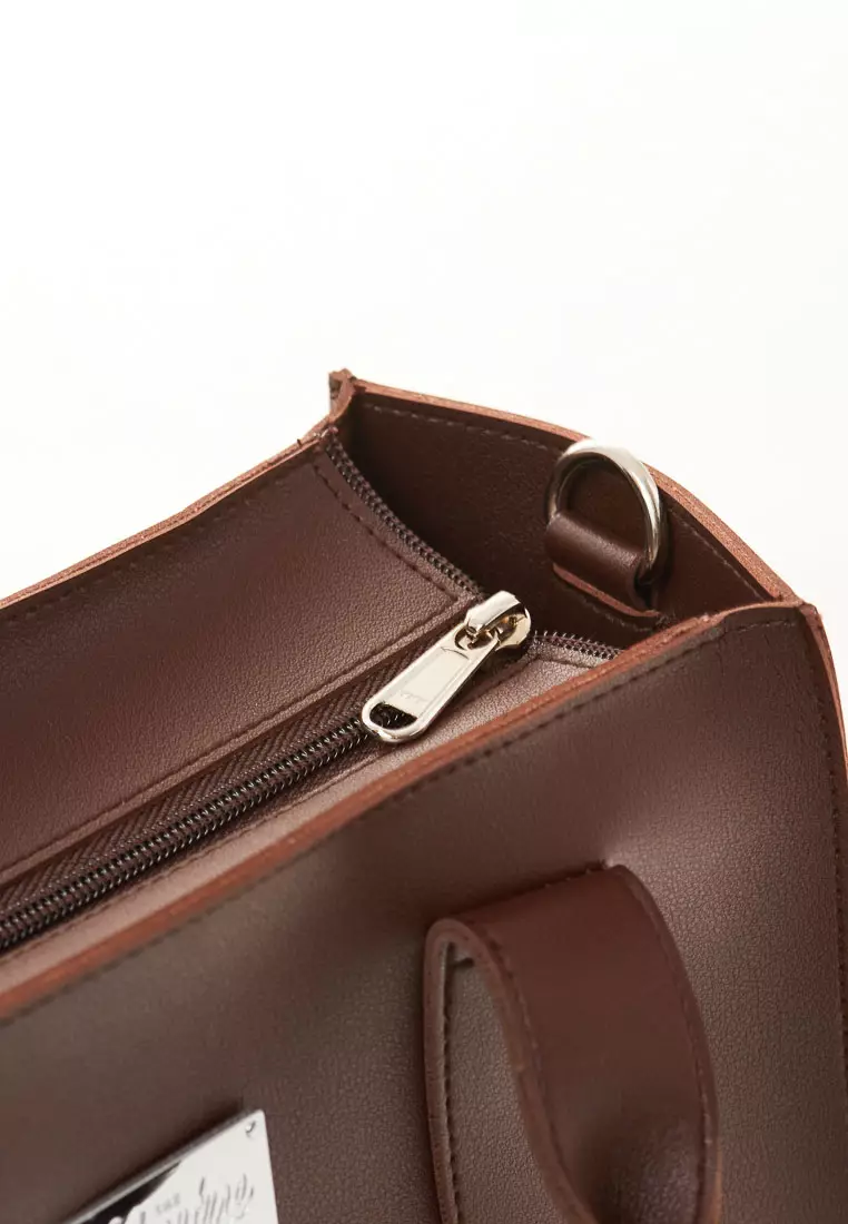 Sling Bag Tote Bag Mera - Chestnut