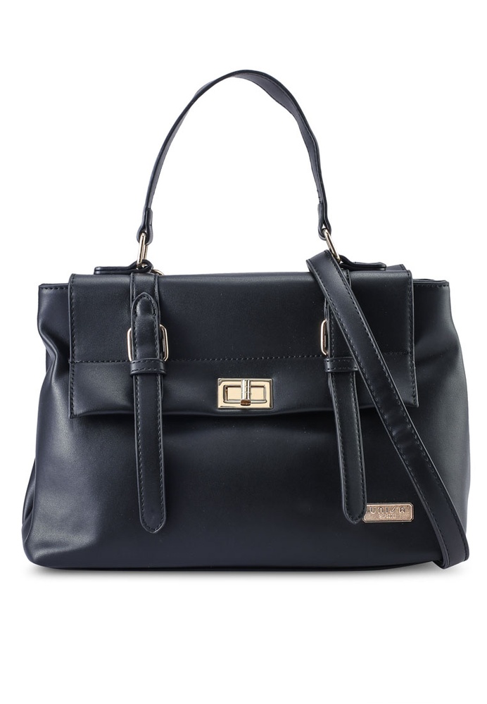 Unisa Faux Leather Convertible Satchel Bag ZALORA Philippines