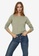 Vero Moda green Textured Pullover A00C1AAAB3763AGS_1