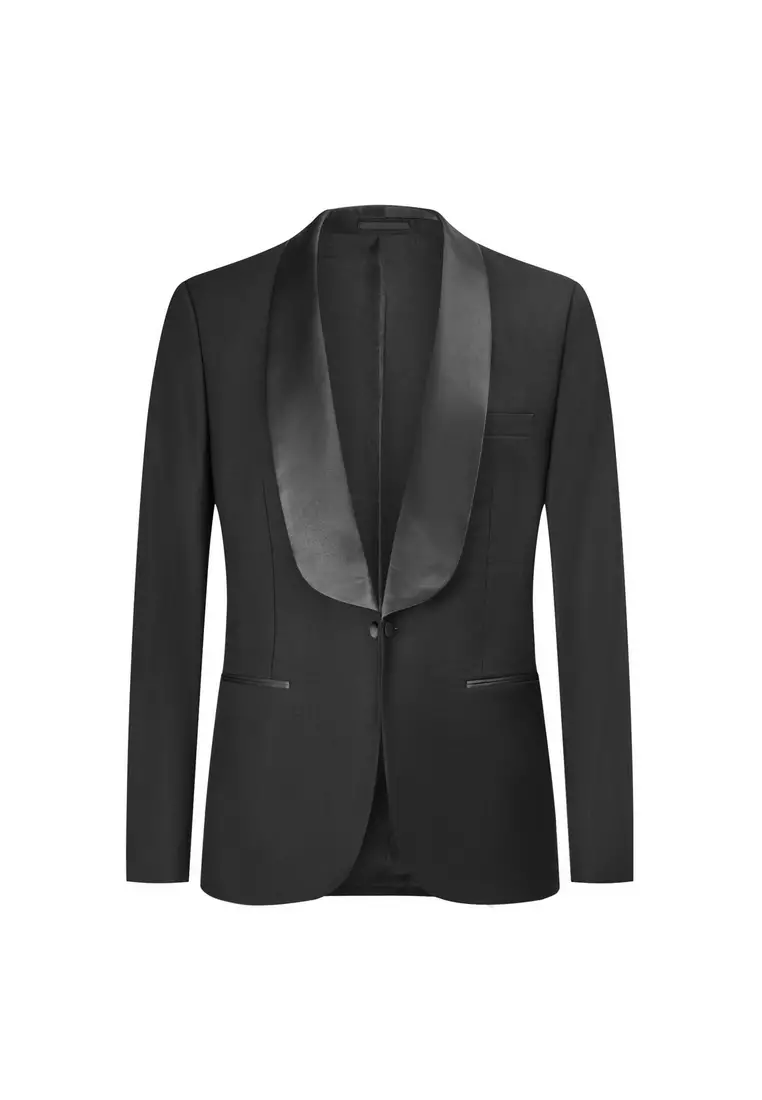 純羊毛套裝西裝外套