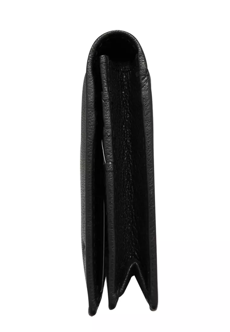 男士长款真皮钱包-黑色钱包-拉链男士长钱包-4424牛皮