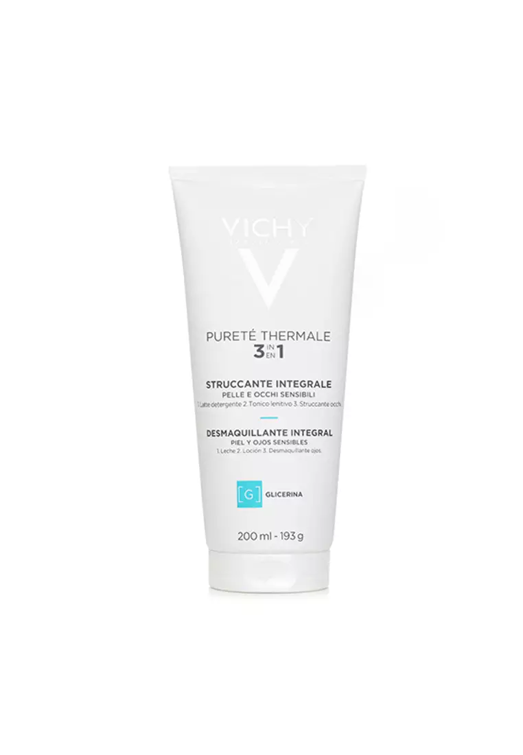 VICHY - Purete Thermale 3 In 1 One Step Cleanser (For Sensitive Skin) 200ml/6.76oz