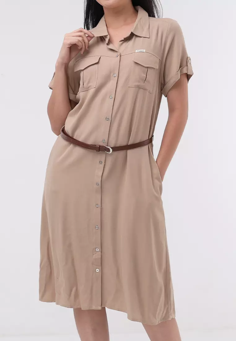 Buy Redgirl Short Sleeves With Collar Dress 2025 Online ZALORA