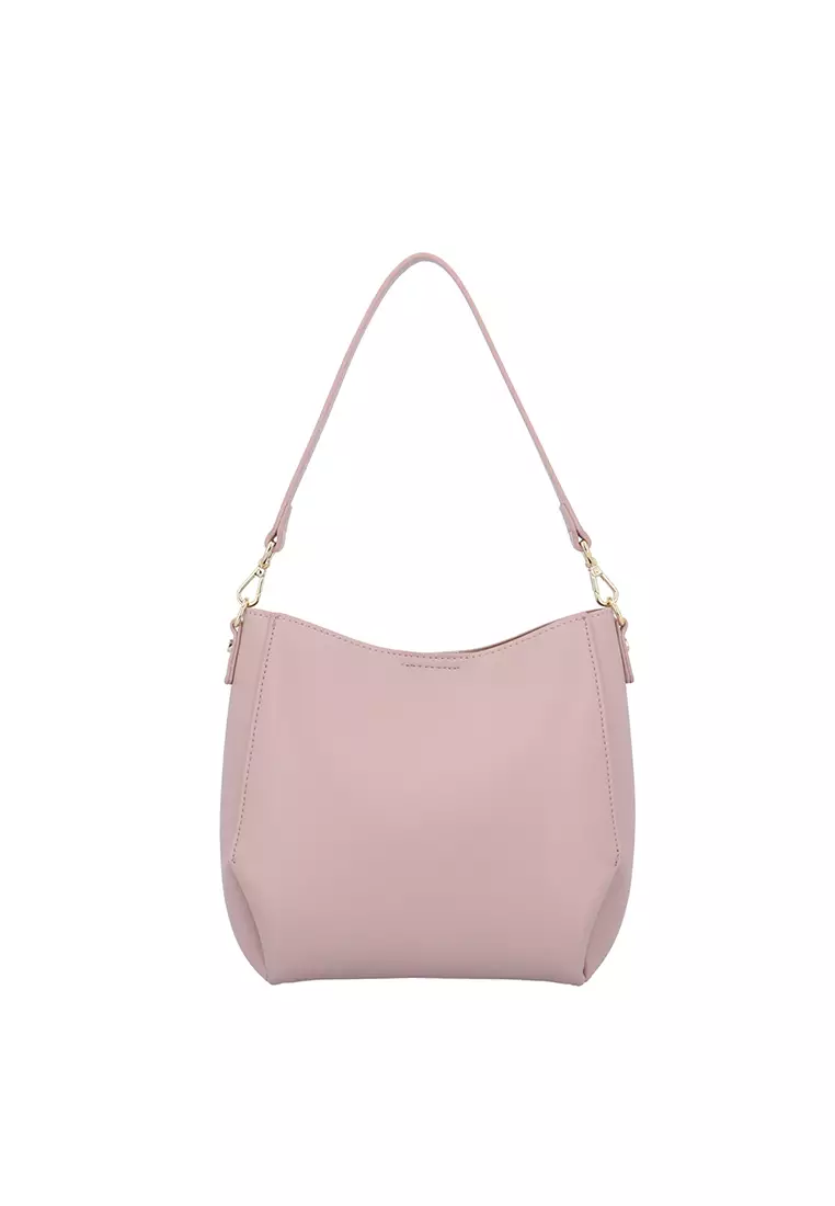 CR Elise 2-Way Shoulder Bag - Taupe