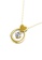 Her Jewellery gold Love Drop Pendant (Yellow Gold) - Made with premium grade crystals from Austria 9FFD3AC7CEE824GS_2