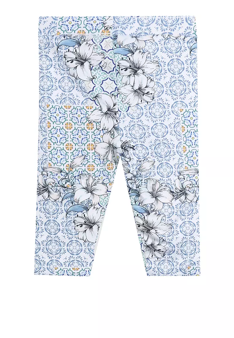 Shop GUESS Online All Over Floral Print Leggings