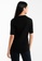ck Calvin Klein black Merino Wool Silk Polo Top 9B247AAFEE82E1GS_2