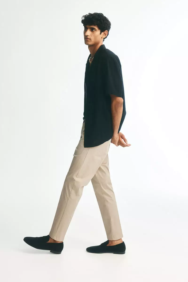 Slim Fit Twill trousers