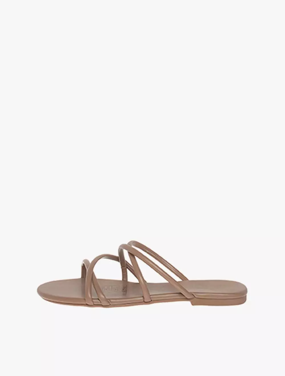 Payless Montego Bay Club Womens Chima Strappy Sandals - Dark Nude_05