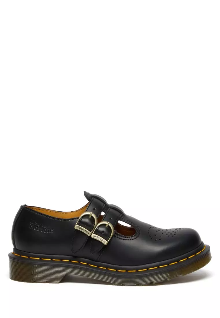 Discount on Dr. Martens  shoes - SKU: 8065 Mary Jane Smooth Leather Shoes