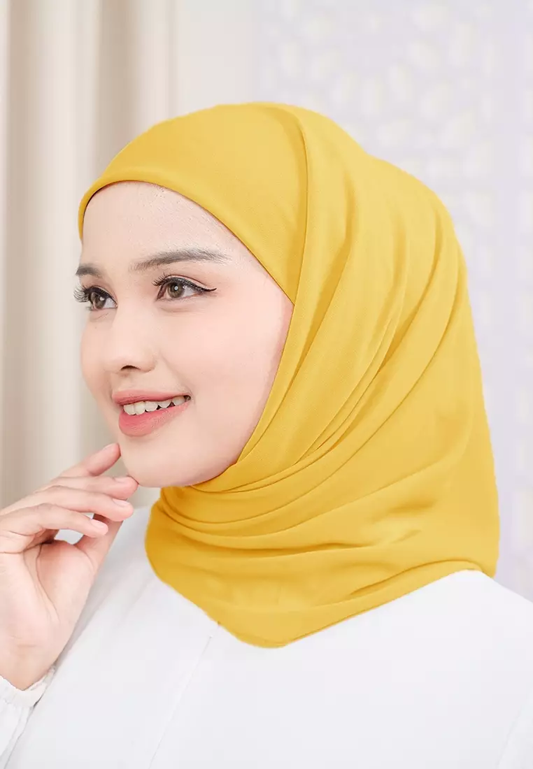HIJAB INSTAN ALINE - HOT MUSTARD