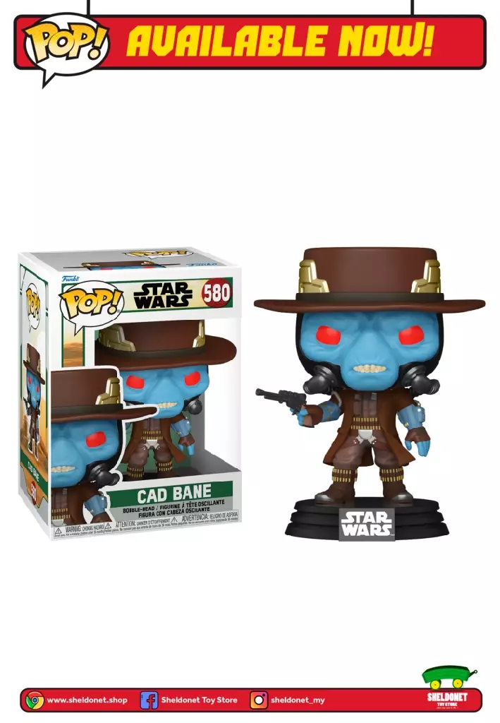 Cad bane funko pop sales