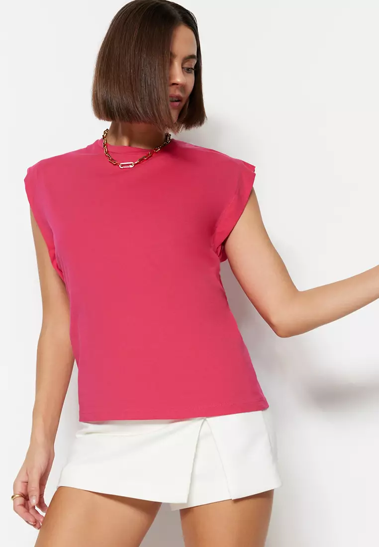 Padded Basic T-Shirt