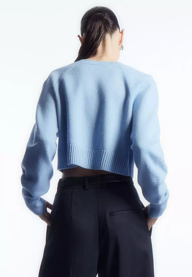 COS Cropped Wool Cardigan 2024 Buy COS Online ZALORA Hong Kong