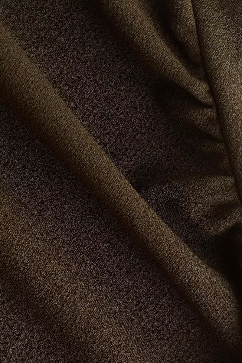 Draped halterneck dress