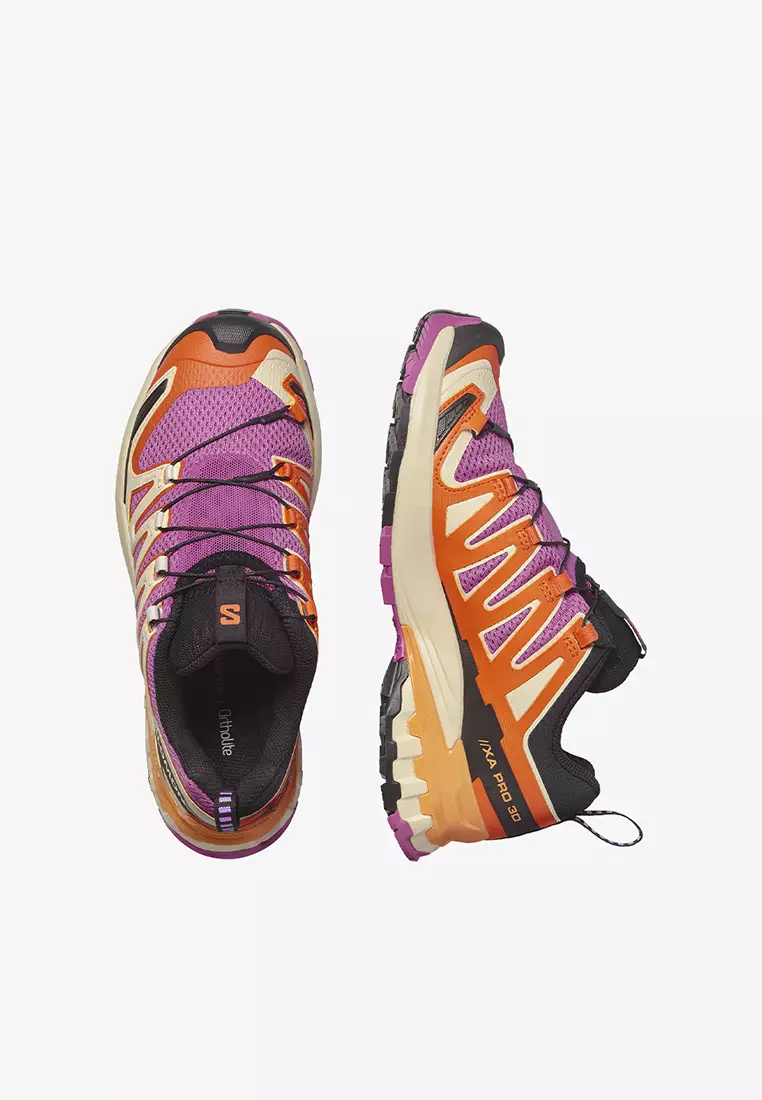 XA Pro 3D V9 Women Outdoor Shoes in Rose Violet