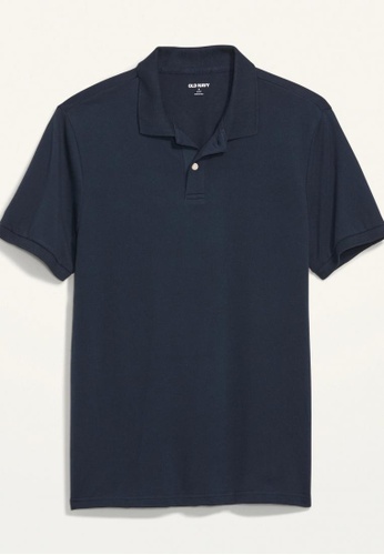 Old Navy blue Moisture-Wicking Pique Pro Polo Shirt for Men 0763CAA5336082GS_1