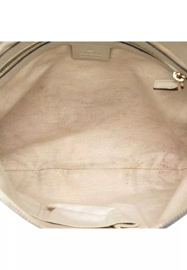 Pre-Loved Gucci Gg Canvas Web Mayfair Crossbody