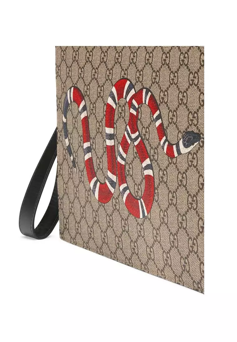 Gucci snake clutch store bag