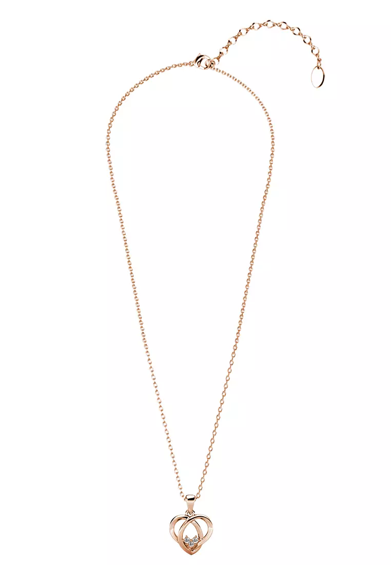 Buy Her Jewellery Her Jewellery Dervla Pendant (Rose Gold) - Luxury ...