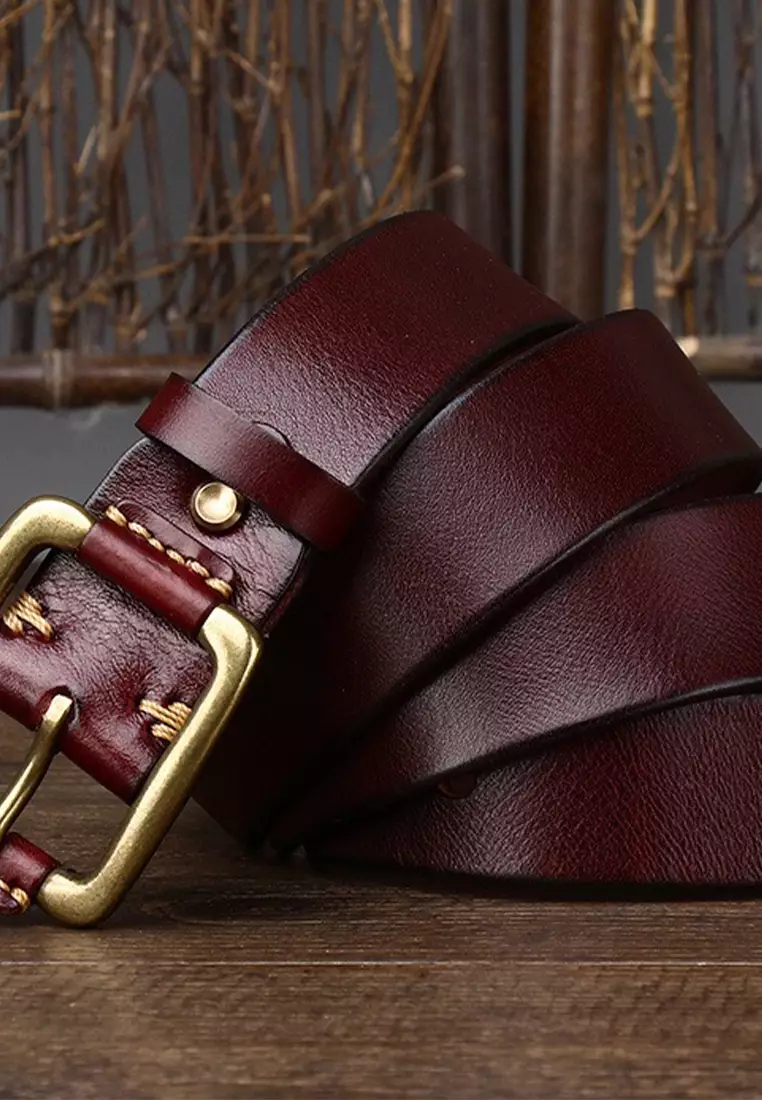 Vintage Handmade Full Grain Leather Belt CP225